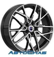 Диск 7х18 5х108 d65.1 ЕТ36 K&K Вудроф (KC1044-03) Алмаз Черный 